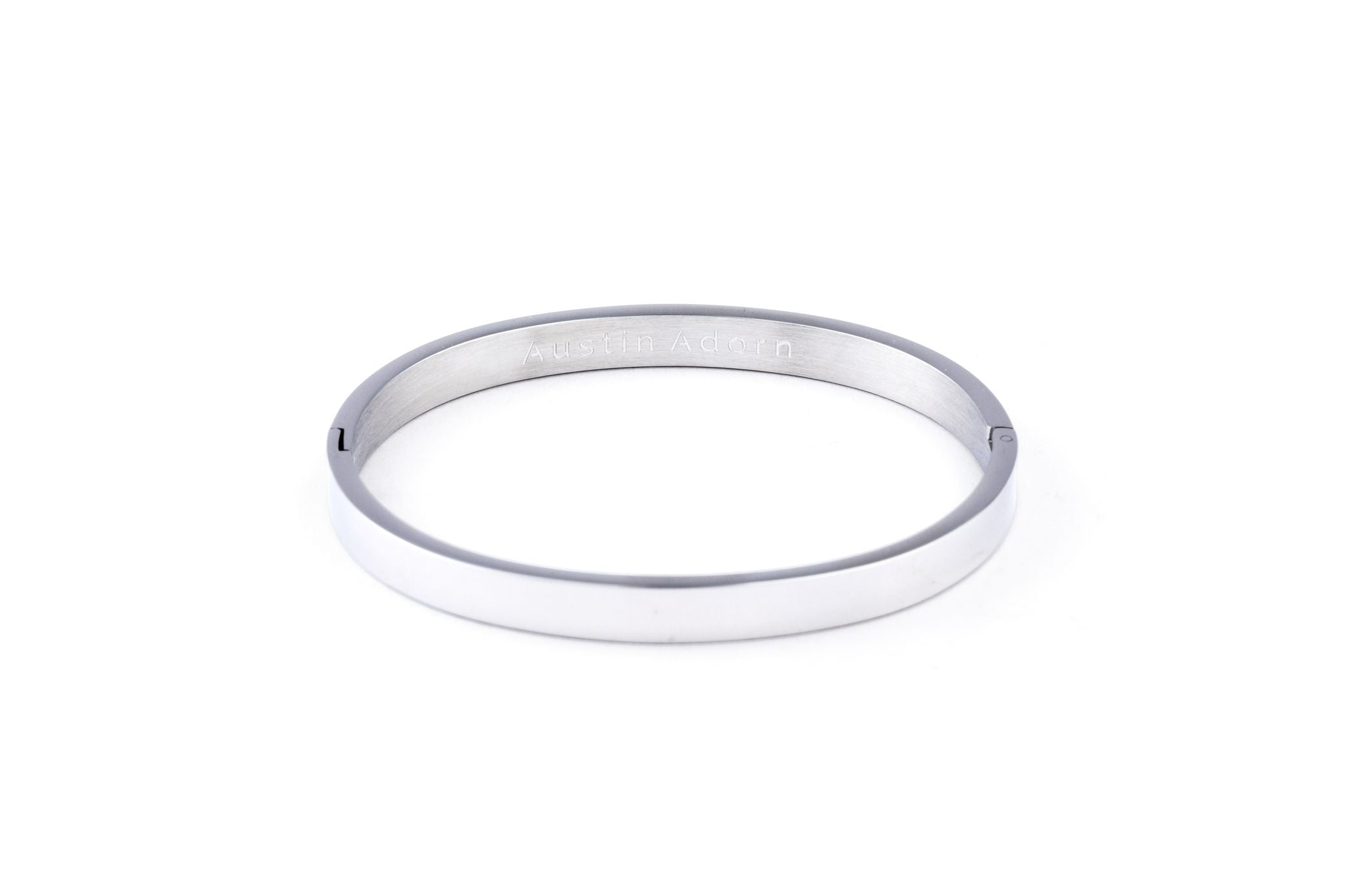 あ*様 BLANK SPACE Chain Mix Bangle Silver9 8MM Twisted Moissanite Bangle – 7-Inch | 925 Sterling Silver